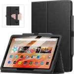 MoKo Case Fits Amazon Kindle Fire HD 10 Tablet (13th/11th Gen), Black