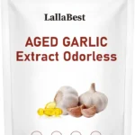 Aged Garlic Extract Capsules | Non-GMO, Gluten-Free | 300 Softgels Odorless Organic Garlic Supplement for Heart & Immune Support | 2 Years Aged Garlic Extract