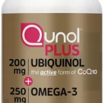 Qunol Ubiquinol 200mg + Omega-3 250mg, Extra Strength Antioxidant, 90ct