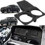 Wireless Car Charger for BMW X5 X6 X5M X6M X7 2020-2022 F85/F86,with QC 3.0 USB Fast Charging Port Wireless Phone Charging Pad
