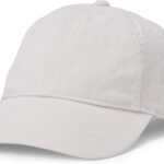 Amazon Essentials Women's Washed Cotton Canvas Baseball Cap with Adjustable Strap