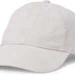 Amazon Essentials Women's Washed Cotton Canvas Baseball Cap with Adjustable Strap