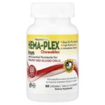 Hema-Plex® Iron Chewables, Mixed Berry, 60 Chewable Tablets
